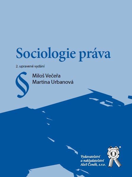 Kniha: Sociologie práva - Miloš Večeřa