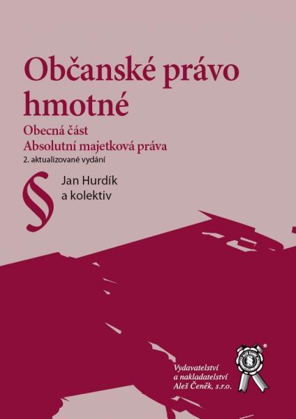 Kniha: Občanské právo hmotné - Jan Hurdík