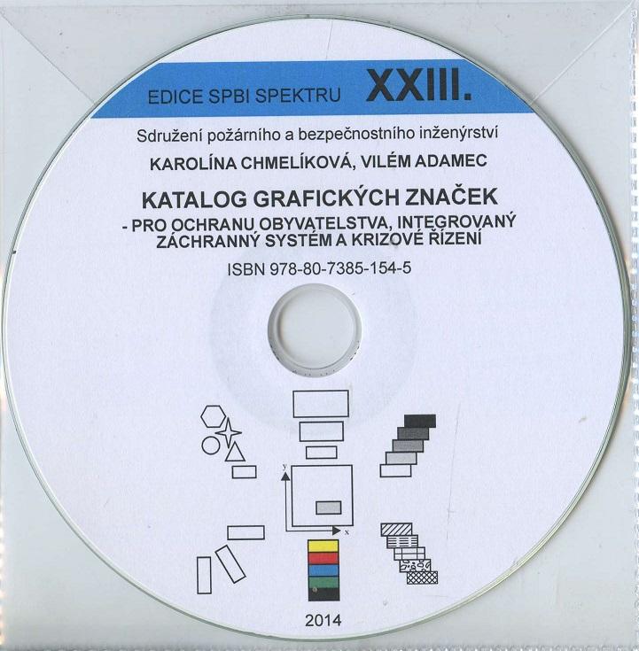 Kniha: Katalog grafických značek pro ochranu obyvatestva, integrovaný záchranný systém a krizové řizení - Karolína Chmelíková