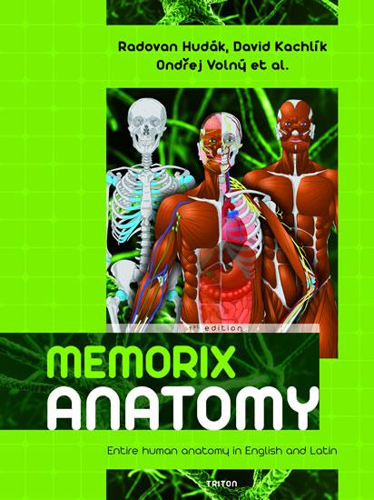 Kniha: Memorix Anatomy - Entire human anatomy in English and Latin - Hudák Radovan a kolektiv