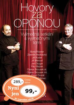 Kniha: Hovory za oponou - Jiří Žák