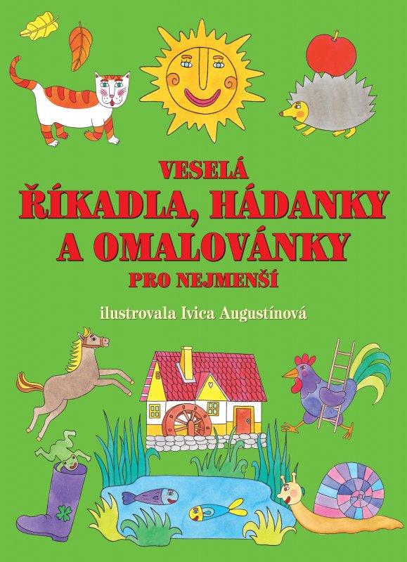 Kniha: Veselá říkadla, hádanky a omalovánky pro nejmenší - Ivica Augustýnová