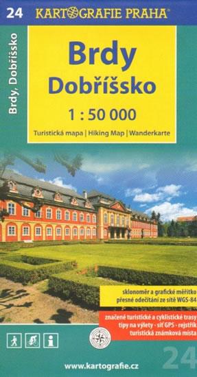 Kniha: BRDY DOBŘÍŠSKO 1:50 000autor neuvedený