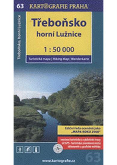 Kniha: 1: 50T (63)-Třeboňsko,horní Lužnice (turistická mapa)autor neuvedený