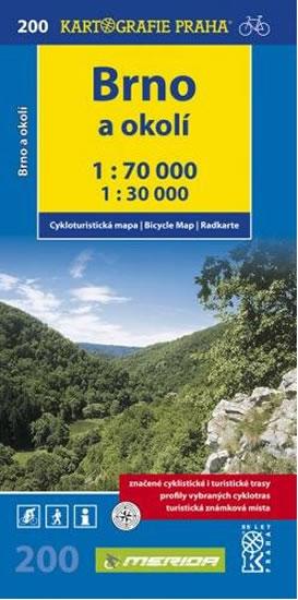 Kniha: Brno a okolí 1:70.000kolektív autorov