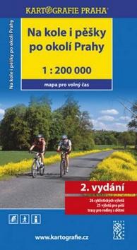 Kniha: Na kole i pěšky po okolí Prahy /1:200 000autor neuvedený