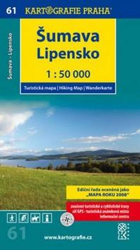 Kniha: Šumava Lipensko 1:50 000autor neuvedený