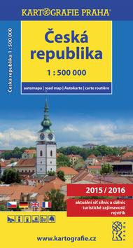 Kniha: Automapa ČR 1:500 000autor neuvedený