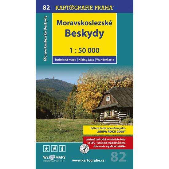Kniha: 1: 50T (82)-Moravskoslezské Beskydy (turistická mapa)autor neuvedený