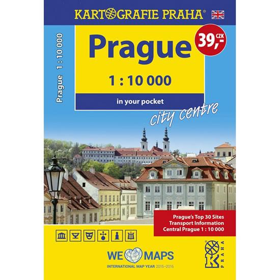 Kniha: Prague - 1:10 000 in your pocket city centreautor neuvedený