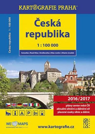 Kniha: Česká republika - autoatlas 1:100 000autor neuvedený