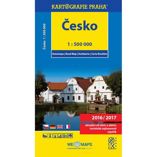 Kniha: Česko - automapa/1:500 000autor neuvedený