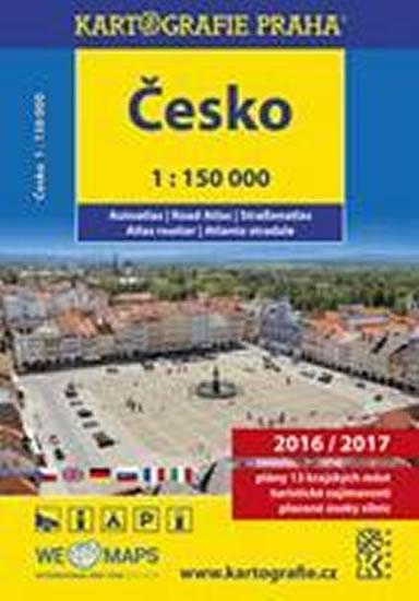 Kniha: Česko - autoatlas/1:150 000autor neuvedený