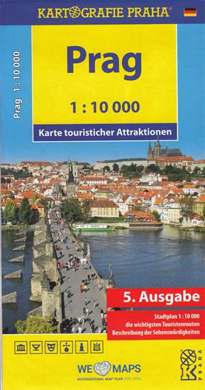 Kniha: Prag - Karte touristischer Attraktionen /1:10 tis.autor neuvedený