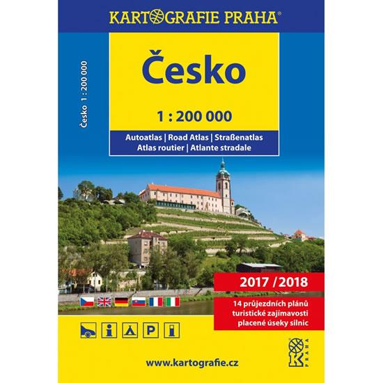 Kniha: Česko - autoatlas/1:200 000, 2017/2018autor neuvedený