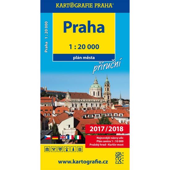 Kniha: Praha - 1:20 000 plán města příručníautor neuvedený