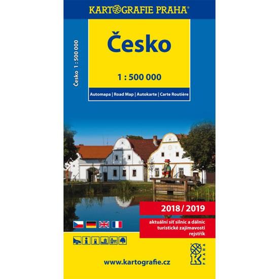Kniha: Česko - automapa 1:500000autor neuvedený