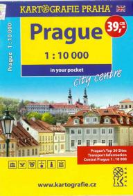 Prague - 1:10 000 in your pocket city centre