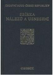 Sbírka nálezů a usnesení ÚS ČR, sv. 43