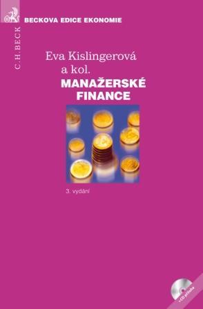 Kniha: Manažerské finance - Eva Kislingerová a kol.