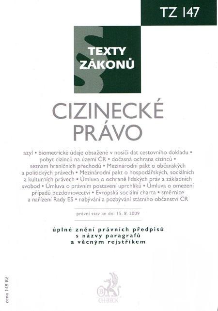 Kniha: Cizinecké právoautor neuvedený