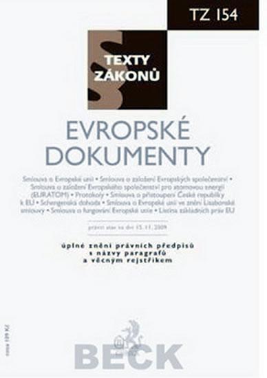 Kniha: Evropské dokumentyautor neuvedený