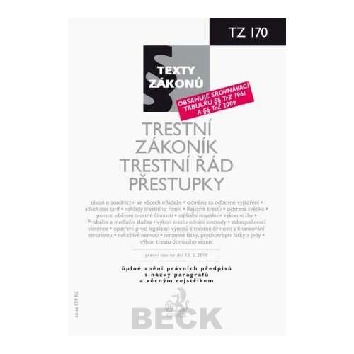 Kniha: Trestní zákoník. Trestní řád.autor neuvedený