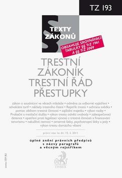 Kniha: Trestní zákoník, Trestní řád, Přestupky, právní stav ke dni 15.2.2011 - Kolektív autorov