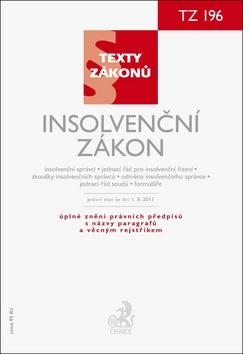 Kniha: Insolvenční zákon, právní stav ke dni 1.8. 2011 - Kolektív autorov