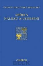 Kniha: Sbírka nálezů a usnesení ÚS ČR - sv. 52 (vč. CD) - Ústavní soud ČR