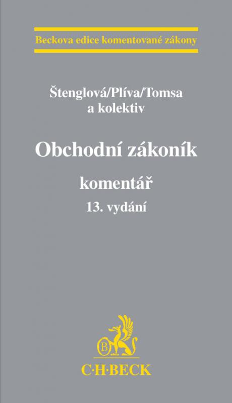Kniha: Obchodní zákoník - Ivana Štenglová a kol.