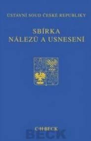 Sbírka nálezů a rozhodnutí ÚS ČR, svazek 55