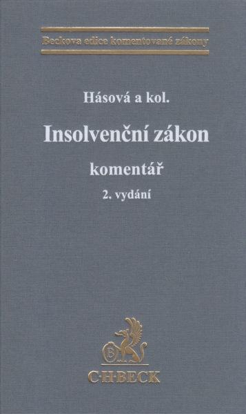 Kniha: Insolvenční zákon - Jiřina Hásová