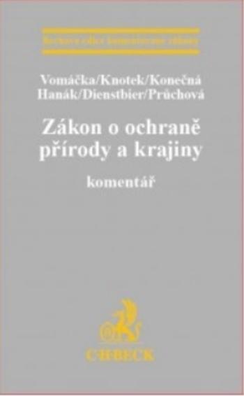 Kniha: Zákon o ochraně přírody a krajiny. Komentářautor neuvedený