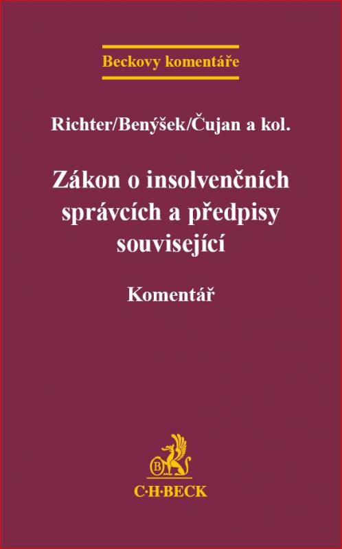 Kniha: Zákon o insolvenčních správcích a předpisy související - Richter