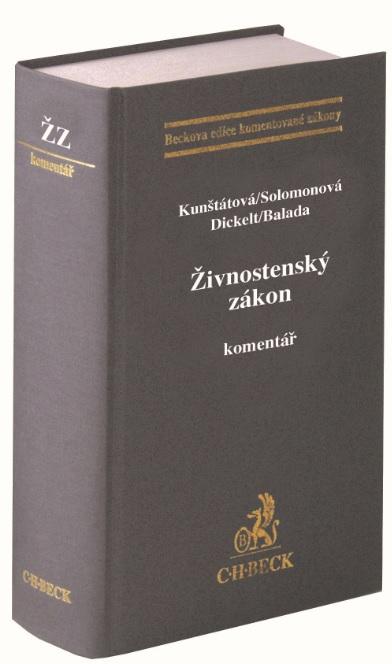 Kniha: Živnostenský zákon. Komentář - Tatiana Kunštátová