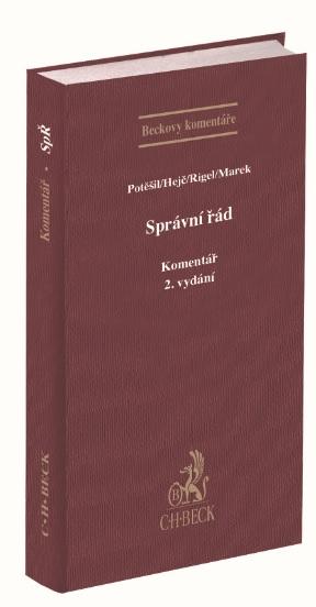 Kniha: Správní řád. Komentář (2. vydání) - Filip Rigel