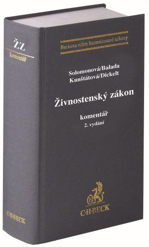 Kniha: Živnostenský zákon. Komentář (2. vydání) - Tatiana Kunštátová