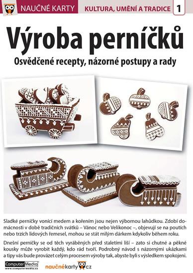 Kniha: Výroba perníčků - Naučná kartaautor neuvedený