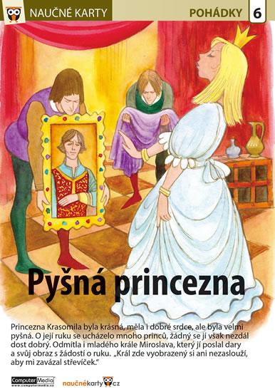 Kniha: Pyšná princezna - Naučná kartaautor neuvedený