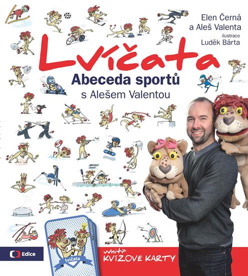 Kniha: Lvíčata - Abeceda sportů s Alešem Valentou - Černá Elen, Valenta Aleš