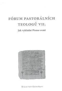 Kniha: Fórum pastorálních teologů VII.autor neuvedený