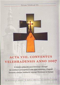 Kniha: Acta VIII. conventus velehradensis anno 2007autor neuvedený