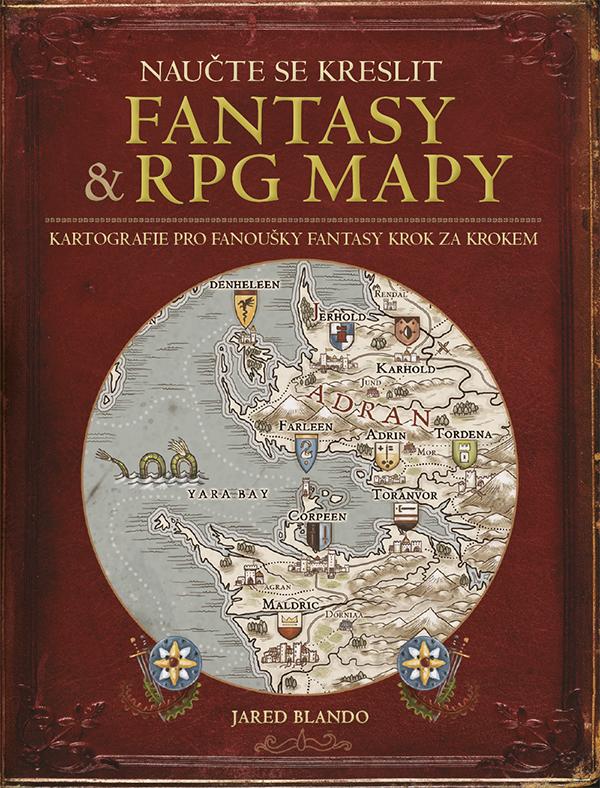 Kniha: Naučte se kreslit fantasy a RPG mapy - Jared Blando