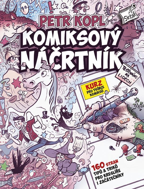 Kniha: Komiksový náčrtník - Petr Kopl