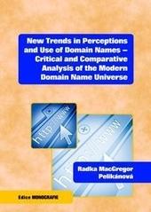 Kniha: New Trends in Perceptions and Use of Domain Names - Radka MacGregor Pelikánová