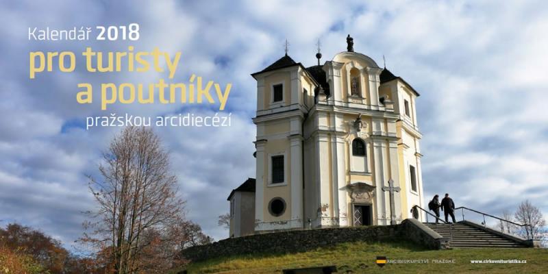 Kniha: Kalendář 2018 pro turisty a poutníky pražskou arcidiecézí - 14ti denní stolníautor neuvedený