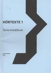 Kniha: Hörtexte 1 - Šárka Hubáčková