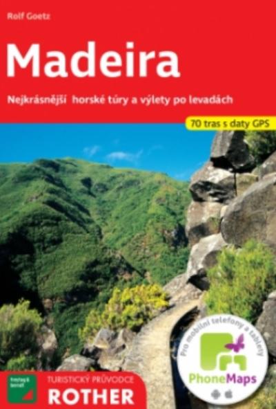 Kniha: Madeira (70 tras s daty GPS) - Rolf Goetz