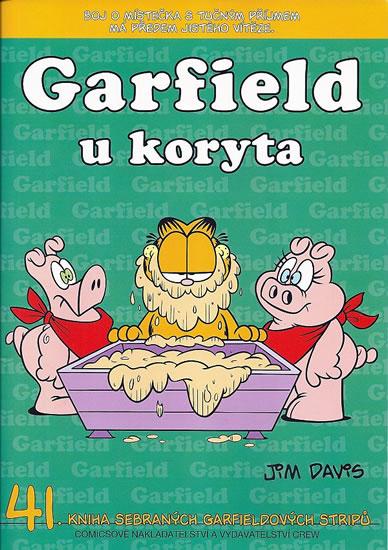 Kniha: Garfield u koryta (č. 41) - Davis Jim